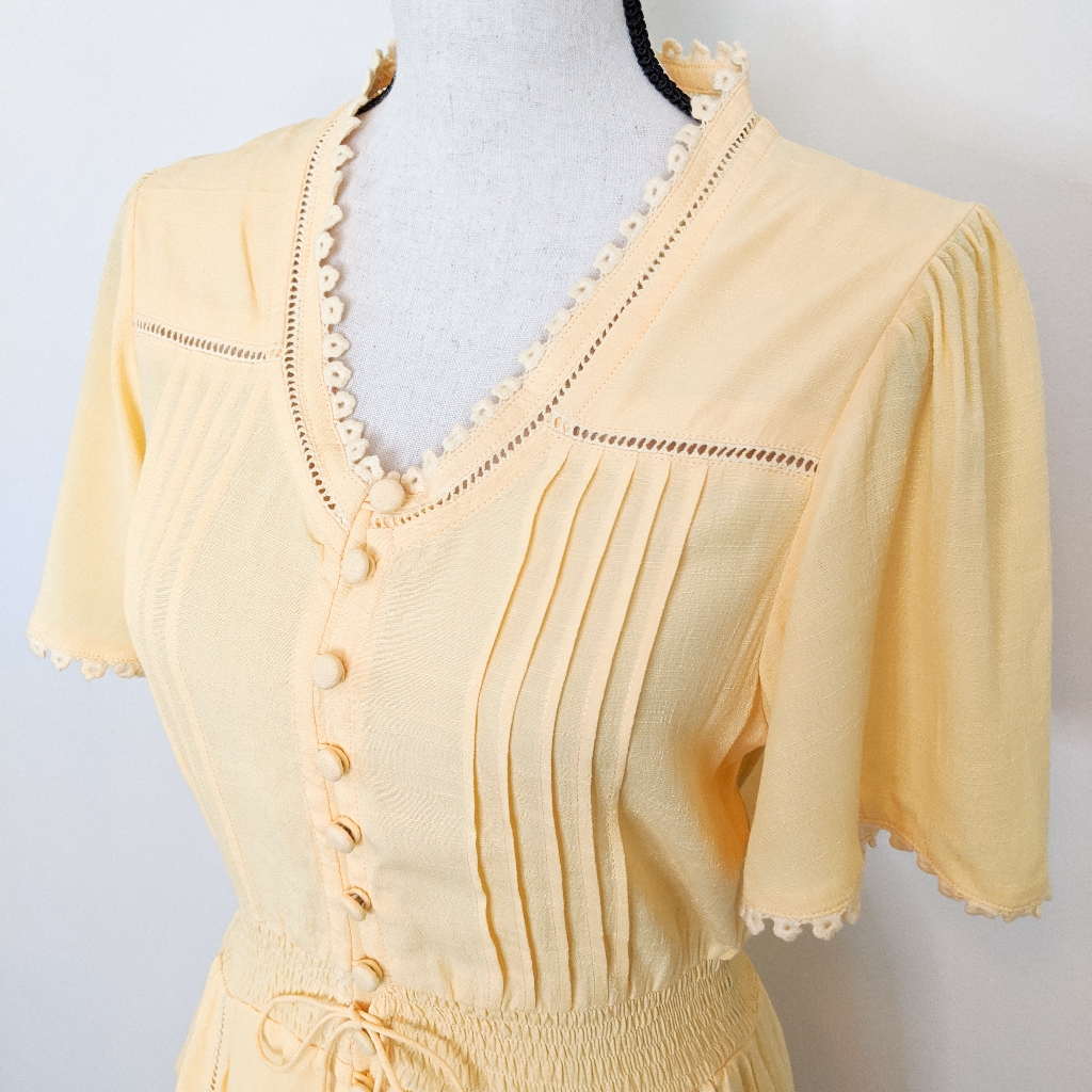 Last Nwt Tulle & Batiste Monaco Midi Dress, Size Large — image 2 of 7